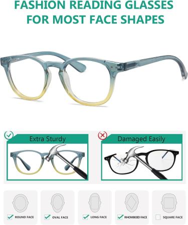 Eyekepper 5 Pack Fashion Reading Glasses for Women - +2.50 Strength Stylish & Comfortable International Shipping Available - Buy Online on GoSupps.com