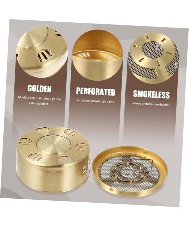 Buy Box Moxibustion Fragrance Warmer - Chinese Moxa Box & Copper Moxa Holder for Body Care | Incense & Moxa Bags Tool - Buy Online on GoSupps.com