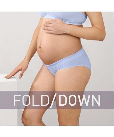 Intimate Portal Maternity Knickers 6-pk | Pregnancy Postpartum Underwear | Foldable Under Bump Pants - Buy Online on GoSupps.com