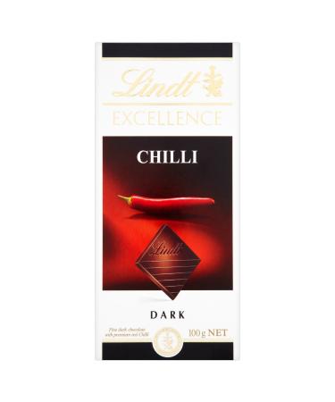 Lindt Lindt Excellence Chilli Chocolate 100 g (Pack of 5)