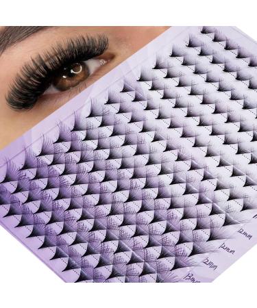 Premium Handmade Eyelash Extensions - HBZGTLAD 30/40D Fluffy Fans C/D/DD Curl 0.05mm Thin Base Matte Black Realistic Lashes (8-15mm Mix) - International Shipping Available - Buy Online on GoSupps.com