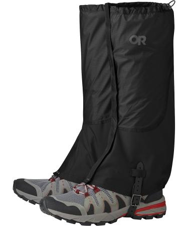 Outdoor Research Men's Helium Gaiters - Black, Large | Waterproof Outdoor Gear - Buy Online on GoSupps.com
