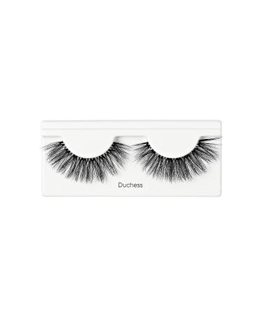 KISS Lash Couture The Muses Collection False Eyelashes - Duchess Black Wispy Doll-Like Faux Silk | Contact Lens Friendly & Cruelty Free - 1 Pair - Buy Online on GoSupps.com