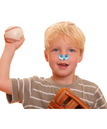 60-Piece Blue Nose Stop Clips for Emergency Nasal Blockage - Plastic Foam Nose Clips - Buy Online on GoSupps.com