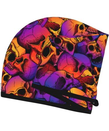 Soft Super Absorbent Skull Microfiber Hair Towel Wrap - Quick Dry Coral Velvet for Long Curly & Thick Hair - Perfect for Women - Buy Online on GoSupps.com