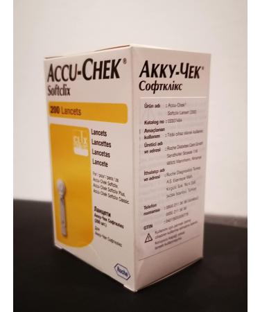 Accu-Chek Softclix Lancets - 200 Count - Buy Online on GoSupps.com