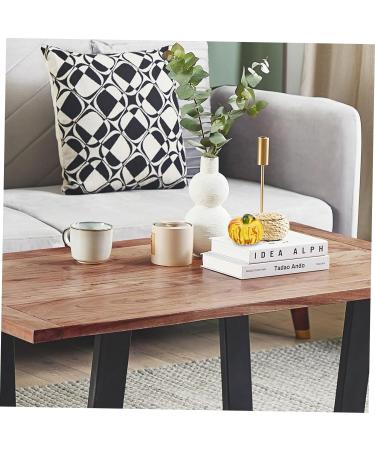 LIFKICH Simulation Glass Pumpkin Glass Crystal Pumpkin Crafts Desktop Home Decoration Photo Props 2pcs (yellow) Halloween Home Decor s Yellow Decor Party Favors Household Products Counter - Buy Online on GoSupps.com