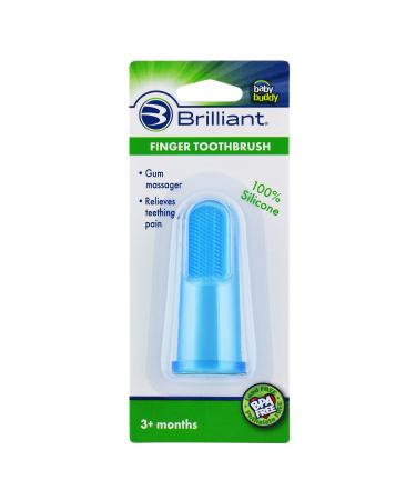 Baby Buddy Blue Finger Toothbrush Blue 1 count (Pack of 1) - Buy Online on GoSupps.com