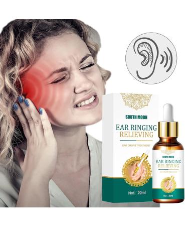 Ear Ringing Relief: Tinnitus Ear Drops 20ml for Adults - White, One Size - Buy Online on GoSupps.com