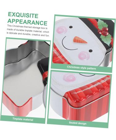 ABOOFAN 1pc Box Christmas Candy Tin Box Boxes Penguin Candy Bowl Candy Boxes Chocolate Candy Stand - Buy Online on GoSupps.com