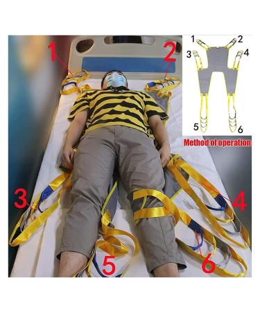 Liulijun Full-Body Transfer Sling - 507 lb Capacity Carrier for Walking & Standing Aids | Comfortable Support for Leg Arm & Lumbar - Buy Online on GoSupps.com