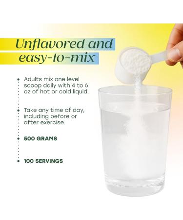 MegaFood Micronized Creatine Monohydrate Powder - Unflavored Post & Pre Workout Powder for Men & Women - Cognitive & Exercise Performance Support - NSF Certified for Sport- 500 Grams 100 Servings - Buy Online on GoSupps.com