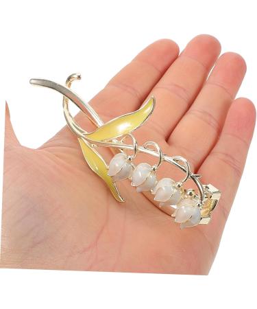 Beaupretty Bellflower Headdress Twist Chuck Hair Clip flower hair clips orchids hair claws bells hair clips for women ponytail hair holder Miss alloy hair - Buy Online on GoSupps.com
