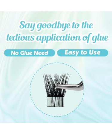 Self Adhesive Eyelashes Reusable 72PCS Cluster Lashes DIY Lash Extension Kit Individual Lashes Kit 10-16mm D Curl Eyelashes with Glue Adhesive No Glue Needed Eyelash Clusters Kit by GEMERRY(A03-Kit) Z-KIT A03 - Buy Online on GoSupps.com
