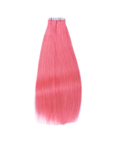 Shop 100% Remy Real Hair Tape-In Extensions - Pink 60cm - 10 Bricks - Tress by Novon - Buy Online on GoSupps.com
