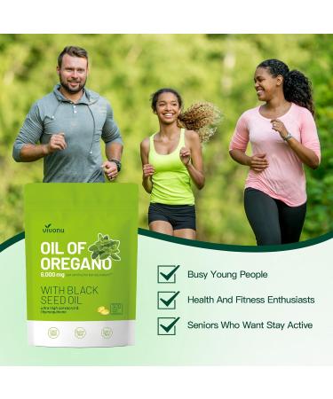 VivoNu Oil of Oregano Softgels 6000mg - 300 Softgels - Buy Online on GoSupps.com