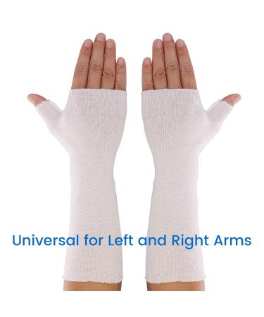Velpeau Wrist and Thumb Spica Stockinette (Pack of 10) - Cotton Arm Sock for Skin Protection - Wrist Liner and Pre-Wrap Cover for Hand Brace - Medium Size (Pack of 10) - Buy Online on GoSupps.com