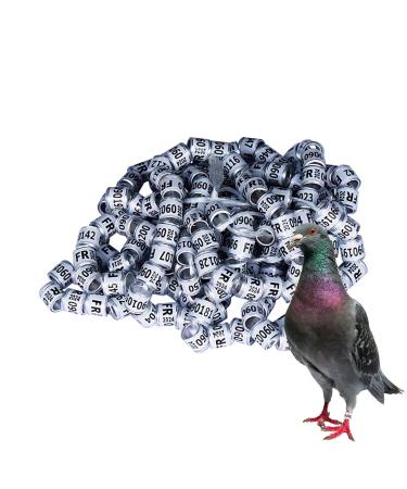 Taole 50 Pcs Pigeon & Chicken Leg Rings | Multicolored Aluminum Foot ID Bands | Birdhouse Accessories for Training & Identification - Buy Online on GoSupps.com