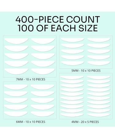 Vemoerce Invisible Eyelid Tape 400Pcs - Instant Eye Lift Strips for Hooded Eyes - Comfortable and Skin-Friendly - Easy Application - Buy Online on GoSupps.com