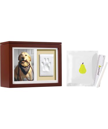 Pearhead Pet DIY Pawprints Memorial Box Kit - Espresso | Perfect for Dogs & Cats - Buy Online on GoSupps.com