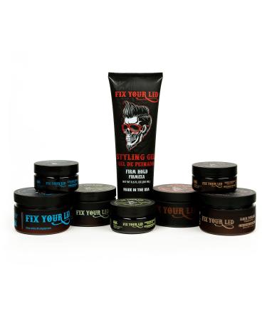 Fix You Lid High Hold Styling Fiber 1.7oz Men's Hair Cream - Low Shine for Short & Long Hair - Buy Online on GoSupps.com