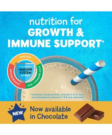 PediaSure Grow & Gain Kids Protein Shake 3g Fiber Immune Support DHA Omega-3 Non-GMO Chocolate & Vanilla 8 Fl Oz (Pack of 24) - Buy Online on GoSupps.com