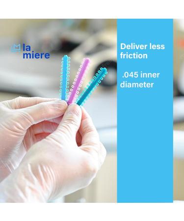 1040 Power Sticks Ligature Ties - Orthodontic Elastic Bands & O-Rings for Braces (Prussian Blue) - 26 Ties per Stick | International Shipping - Buy Online on GoSupps.com