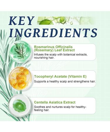 25ml Hair Growth Oil Roller Root Stimulator Hair Thickening Oil Ideal for Daily Care At Night For Shower Post Hairstyle Styling Prep Home - Buy Online on GoSupps.com