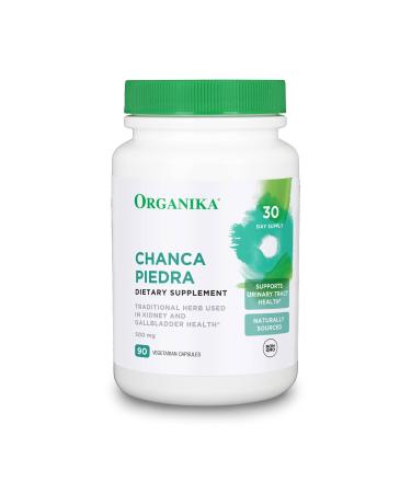 Organika Chanca Piedra 500 mg- Urinary Tract Support Kidney and Gallbladder Support Diuretic Cleansing- 90 vcaps