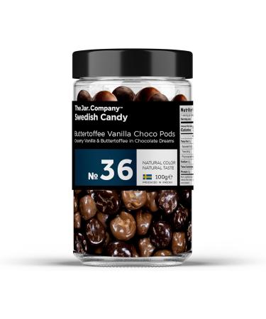 TheJar.Company - Swedish Candy - 36 - Buttertoffee Vanilla Chocolate Pods - Buy Online on GoSupps.com