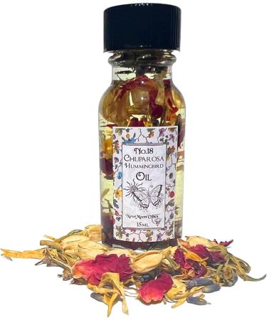 Chuparrosa Hummingbird Oil by NewMoonVibes - Sweet Seductive Love Attraction - Handmade with Essential Oils and Botanicals - Spells Spiritual Wicca Pagan Hoodoo Oil - Buy Online on GoSupps.com