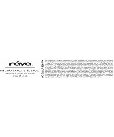 Raya Hydro-Magnetic Mud Masque - Nourishing Facial Treatment for Dry Skin | Refine Pores & Improve Complexion - Buy Online on GoSupps.com