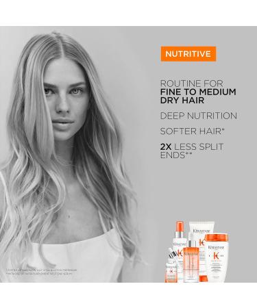 KERASTASE Nutritive Lotion Thermique Sublimatrice Nourishing Heat Protecting Spray for Fine to Medium Dry Hair Detangling and Frizz Reducing Leave-in Spray 5.1 Fl Oz - Buy Online on GoSupps.com