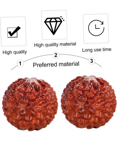 Shop Healvian 6-Piece Wooden Schnitzwandwerk Toys - Acupressure Massage Balls & Handcrafted Decor - Buy Online on GoSupps.com