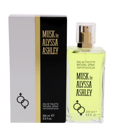 Alyssa Ashley Eau de Toilette Spray for Women Musk 6.8 Ounce 6.8 Fl Oz (Pack of 1)