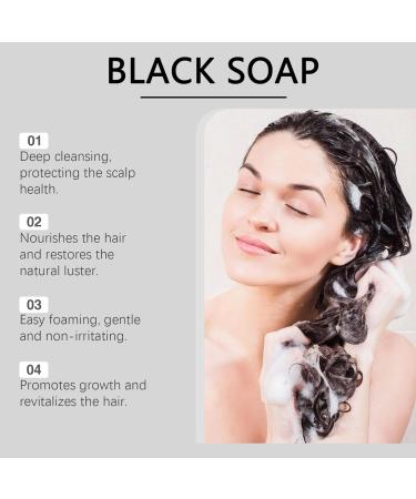 Solid Shampoo Bar Soap For Gray Hair Natural Grey Hair Removal Soap Reverse Grey Hair Bar Shampoo Solid Shampoo Bar Hair Darkening Shampoo Bar With Soap Net (3pc) - Buy Online on GoSupps.com