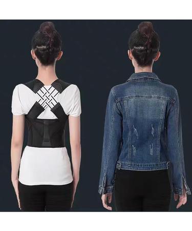 Adjustable Back Support Belt for Posture Correction | Pain Relief for Neck & Shoulders | Unisex Spine & Shoulder Support - Buy Online on GoSupps.com