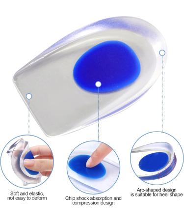 Shop Gel Heel Spur Inserts & Cushions for Comfort - Men & Women (EU 39-43) | Heel Protection & Support - Buy Online on GoSupps.com