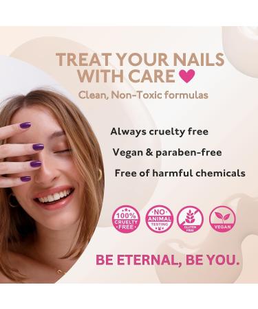 Elegant Eternal Beige 5 pc Red Nail Polish Set for Women & Girls - Fast Dry, Long-Lasting Blue Nail Polish - DIY Manicure/Pedicure - Made in USA - Buy Online on GoSupps.com