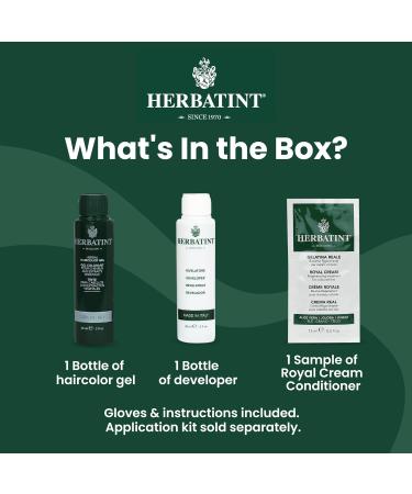 Herbatint 4C Ash Chestnut Hair Dye - Natural and Ammonia-Free - Buy Online on GoSupps.com