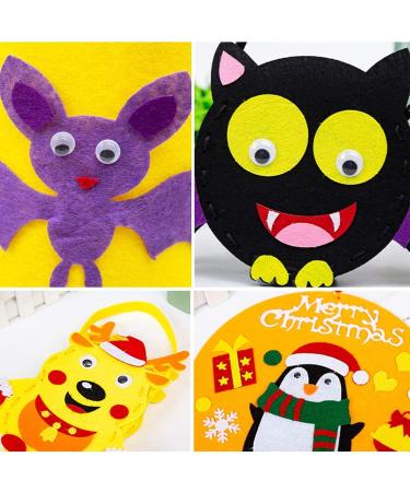 FINGOOO 1 Inch Googly Wiggle Eyes 100-Pack - Self Adhesive for DIY Art Crafts - Buy Online on GoSupps.com