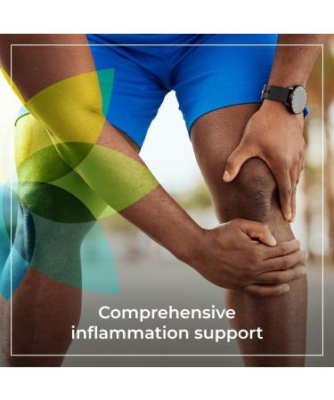 Synergy Holistics | Inflame Ease Synergy - Joint Pain & Seasonal Allergy Relief - NRF2 Supplement - Curcumin C3 Complex Quercetin Trans-Resveratrol Nettle Rosemary - 9 Synergistic Anti-Inflammatory Ingredients -100 Veg Caps - Buy Online on GoSupps.com