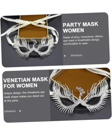 ABOOFAN Halloween Masquerade The Eye Masquerade Ball Rhinestone Party for Adults Masquerade Cosplay Venetian for Women Prom - Buy Online on GoSupps.com