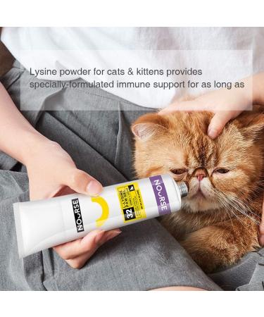 Nourse Chowsing L-Lysine Paw Gel Cat Immune Support Effectively Treats Sneezing Eye Inflammation and Runny Nose(5FL Ounces - Buy Online on GoSupps.com