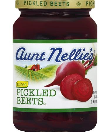Aunt Nellie's Sliced Pickled Beets 16 oz (Pack of 12)