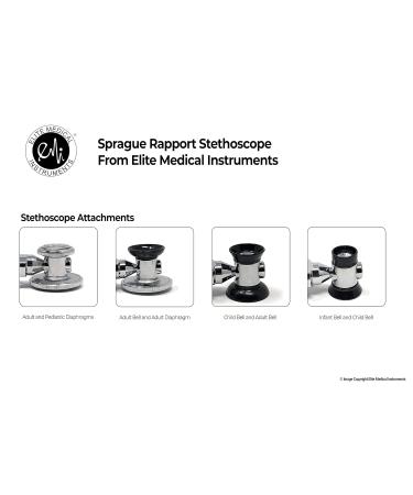Buy EMI Professional Deluxe Sprague Rappaport Dual Head Stethoscope - Hot Pink #112 | International Shipping Available - Buy Online on GoSupps.com