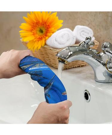 Stylish Sailfish & Billfish Reef Hand Towels - Soft Washcloths for Bathroom, Kitchen, Hotel & Everyday Use - Buy Online on GoSupps.com