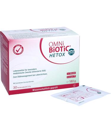 Omni Biotic Hetox Powder 30x6g - Detox & Gut Health Probiotic | International Shipping Available - Buy Online on GoSupps.com