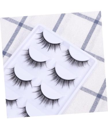 minkissy Metal Hairpin Stick 80 Pairs Lashes Natural Natural Eyelashes Natural Eyelashes Cross Eyelashes Dense 3d Banana Hair Claw Clips Pink - Buy Online on GoSupps.com