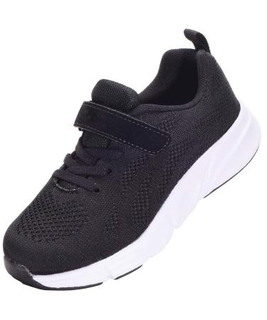 KVbabby Sneakers Children Sports Shoes Outdoor Running Shoes Boys Girls Breathable Sneakers Lightweight 32 EU A Black